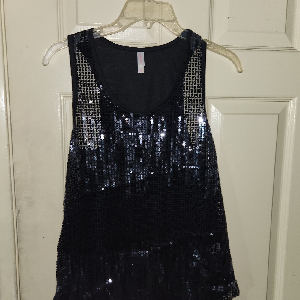 Zenana Outfitters Spaghetti Strap Small Black